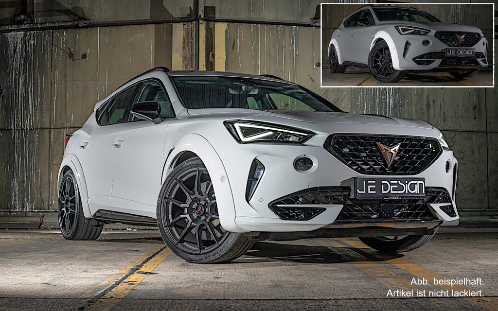 Juego de aletas WIDEBODY JE DESIGN de 10 piezas Cupra Formentor KM (no restyling 2025)