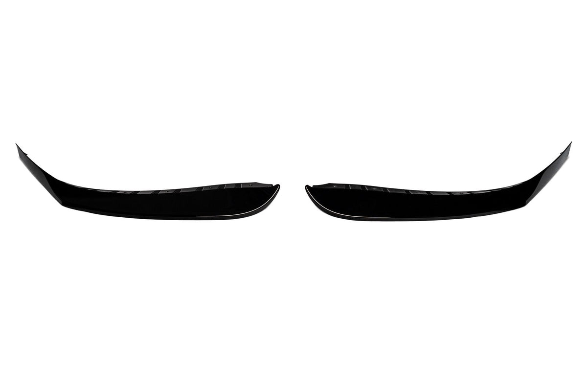 Spoiler delantero JE DESIGN de 2 piezas negro brillo Cupra Formentor KM (no restyling)