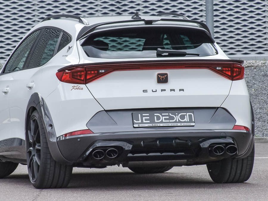 Alerón superior JE DESIGN de carbono auténtico Cupra Formentor KM (incluido restyling 2025)
