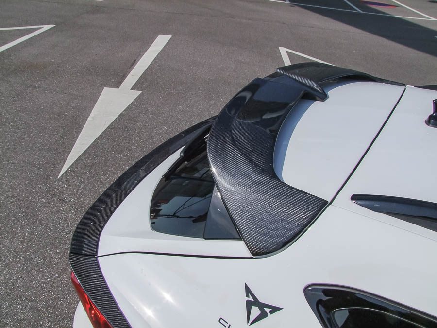 Alerón superior JE DESIGN de carbono auténtico Cupra Formentor KM (incluido restyling 2025)