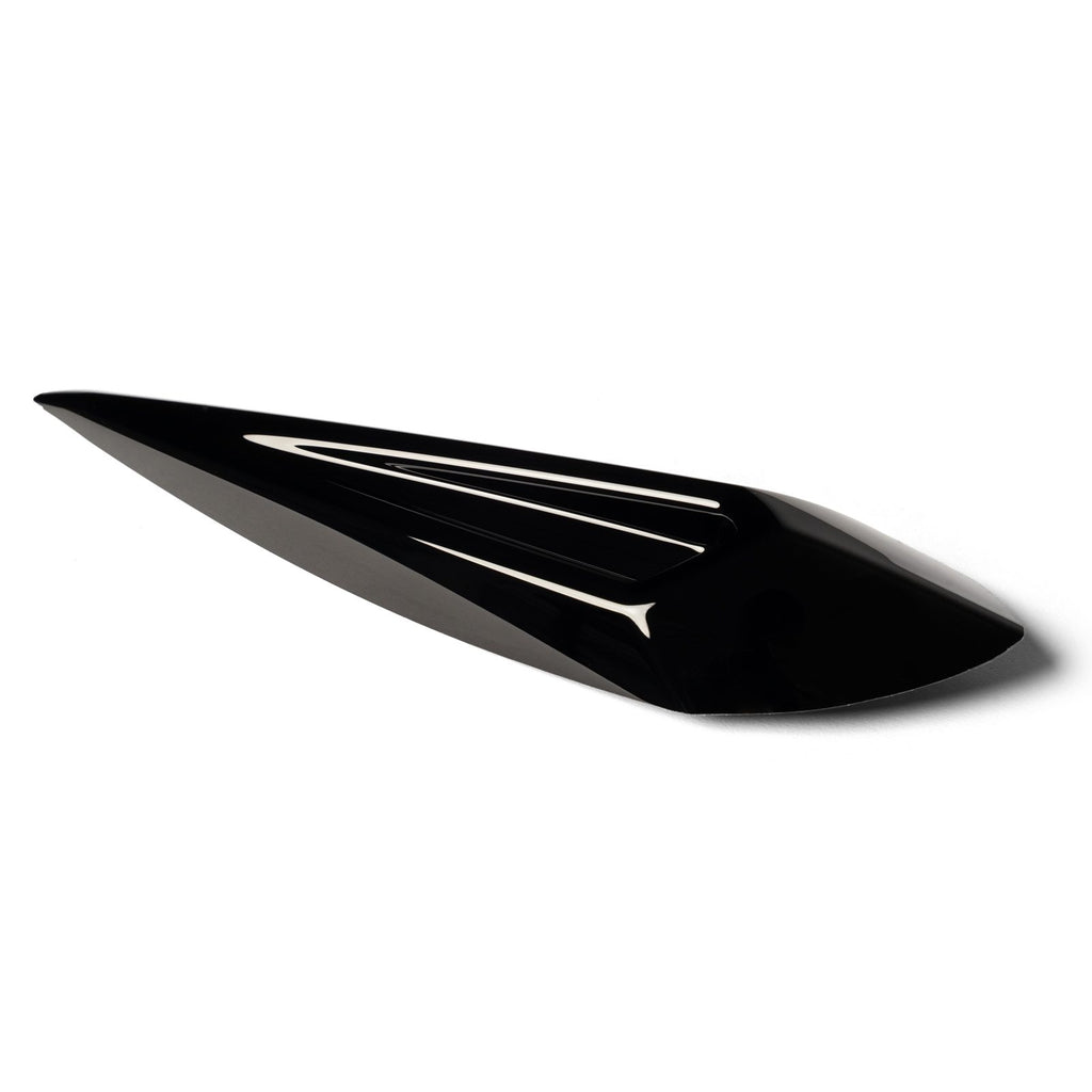 Embellecedores de salida de aire de aleta delantera JE DESIGN de 2 piezas negro brillo Cupra Formentor KM (no híbrido enchufable)