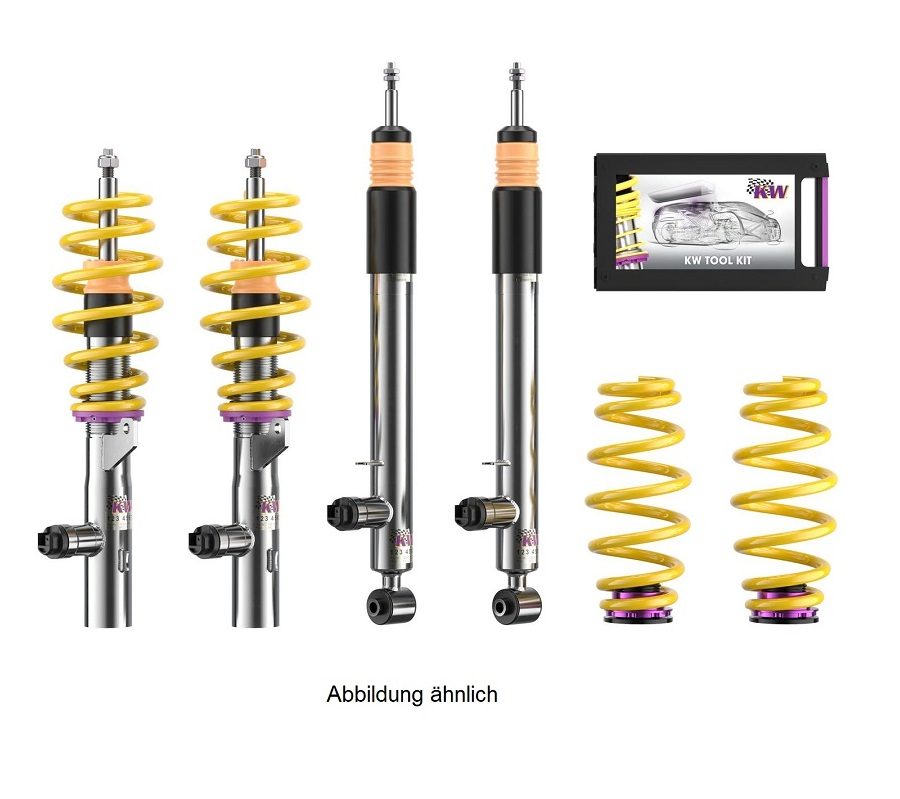 Suspensión roscada KW DDC Plug & Play inox Cupra Formentor KM 4Drive 2.0 TDI 110 kW / 2.0 TSI 140/228/245 kW / 2.5 TSI VZ5 287 kW