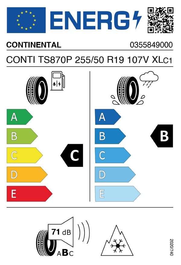 Juego de 4 ruedas completas de invierno JE DESIGN Avila 19" negro con Continental, Cupra Tavascan KR (solo 2WD / 210 kW)